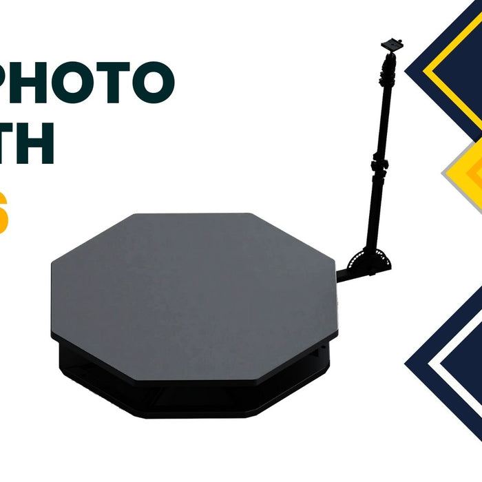 OA-6 OCTAGON 360 PHOTO BOOTH DELUXE PACKAGE (AUTOMATIC SPIN)
