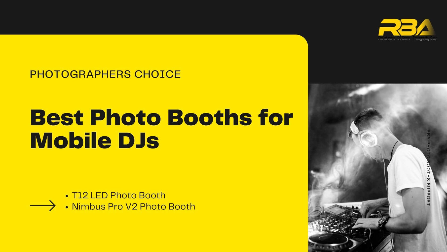 Best Photo Booth for Mobile DJs