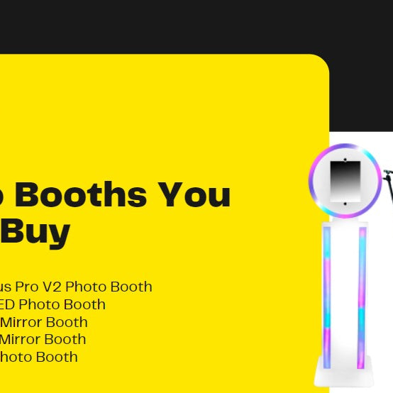 6 Types of Photo Booths You Must Buy