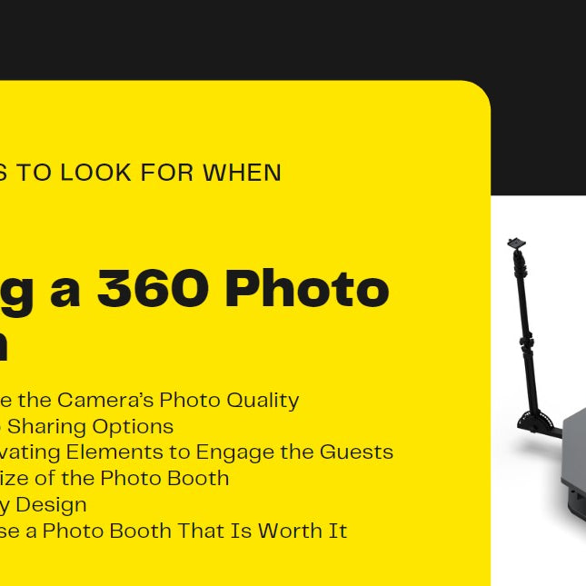Top Things to Look for When Buying a 360 Photo Booth