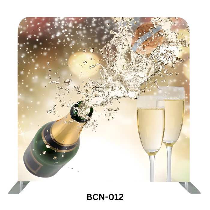 Customizable Photo Booth Backdrop – Choose Your Design, Sides & Frame Options