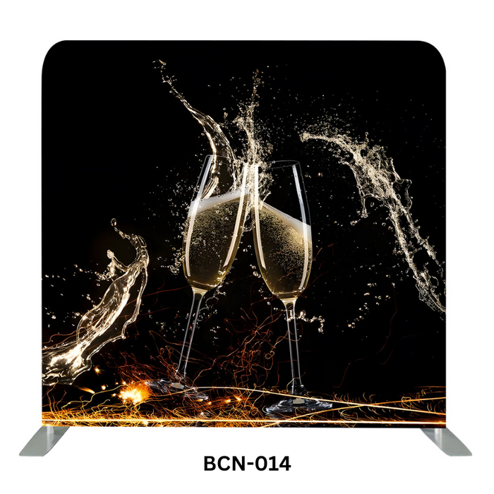 Customizable Photo Booth Backdrop – Choose Your Design, Sides & Frame Options