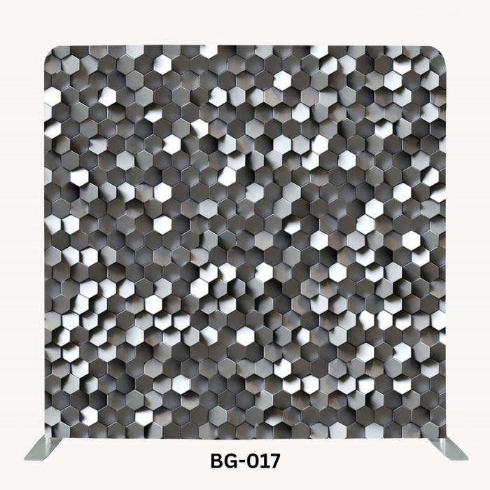 Customizable Photo Booth Backdrop – Choose Your Design, Sides & Frame Options