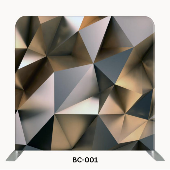 Customizable Photo Booth Backdrop – Choose Your Design, Sides & Frame Options