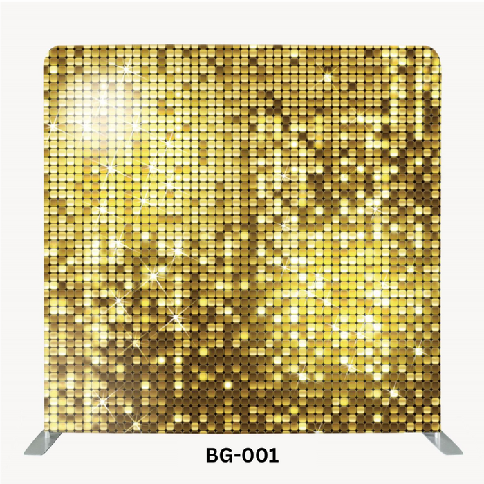 Customizable Photo Booth Backdrop – Choose Your Design, Sides & Frame Options