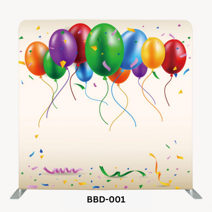 Customizable Photo Booth Backdrop – Choose Your Design, Sides & Frame Options