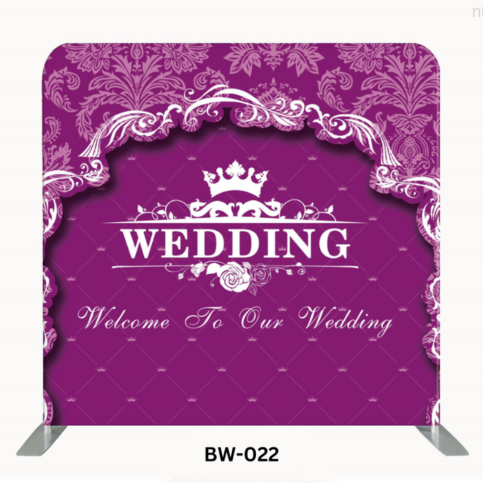Customizable Photo Booth Backdrop – Choose Your Design, Sides & Frame Options