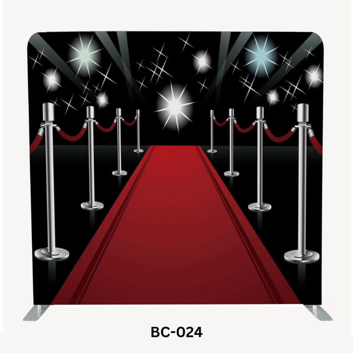 Customizable Photo Booth Backdrop – Choose Your Design, Sides & Frame Options
