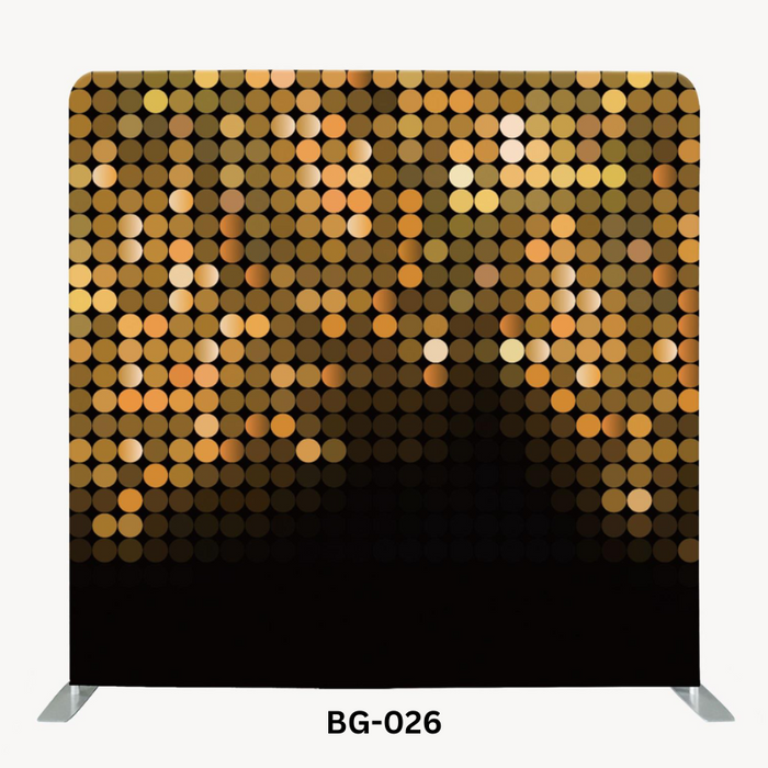 Customizable Photo Booth Backdrop – Choose Your Design, Sides & Frame Options