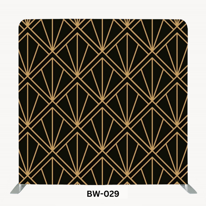 Customizable Photo Booth Backdrop – Choose Your Design, Sides & Frame Options