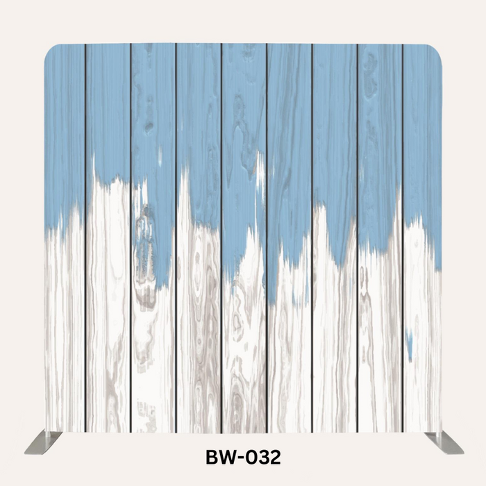 Customizable Photo Booth Backdrop – Choose Your Design, Sides & Frame Options