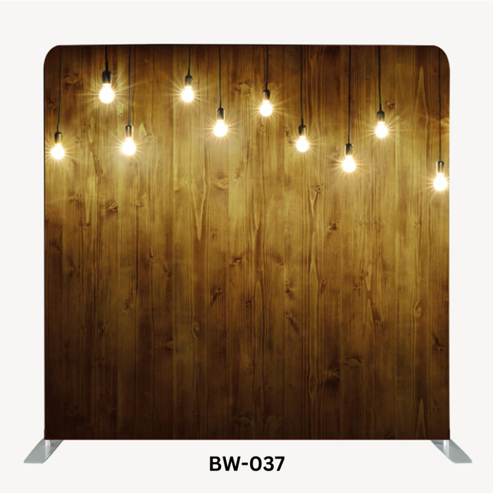 Customizable Photo Booth Backdrop – Choose Your Design, Sides & Frame Options