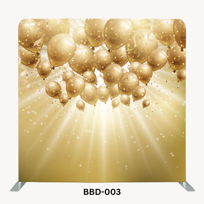 Customizable Photo Booth Backdrop – Choose Your Design, Sides & Frame Options