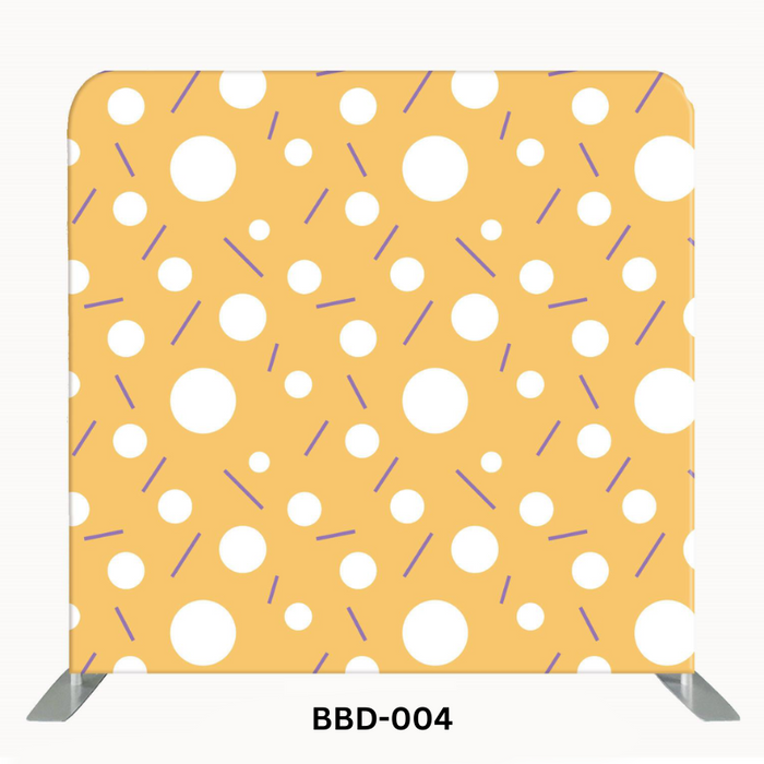 Customizable Photo Booth Backdrop – Choose Your Design, Sides & Frame Options
