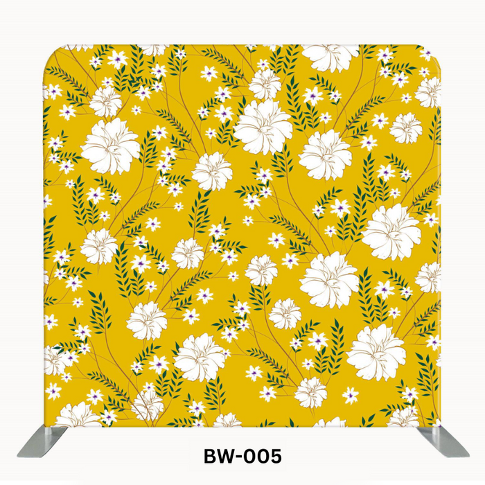 Customizable Photo Booth Backdrop – Choose Your Design, Sides & Frame Options