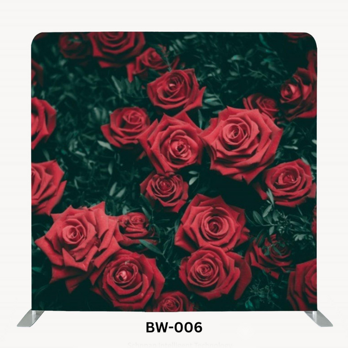 Customizable Photo Booth Backdrop – Choose Your Design, Sides & Frame Options