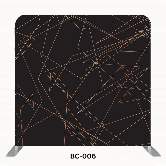 Customizable Photo Booth Backdrop – Choose Your Design, Sides & Frame Options