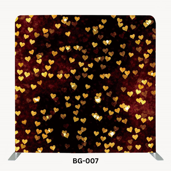 Customizable Photo Booth Backdrop – Choose Your Design, Sides & Frame Options