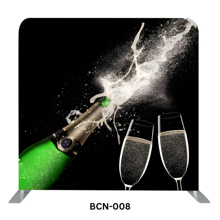 Customizable Photo Booth Backdrop – Choose Your Design, Sides & Frame Options