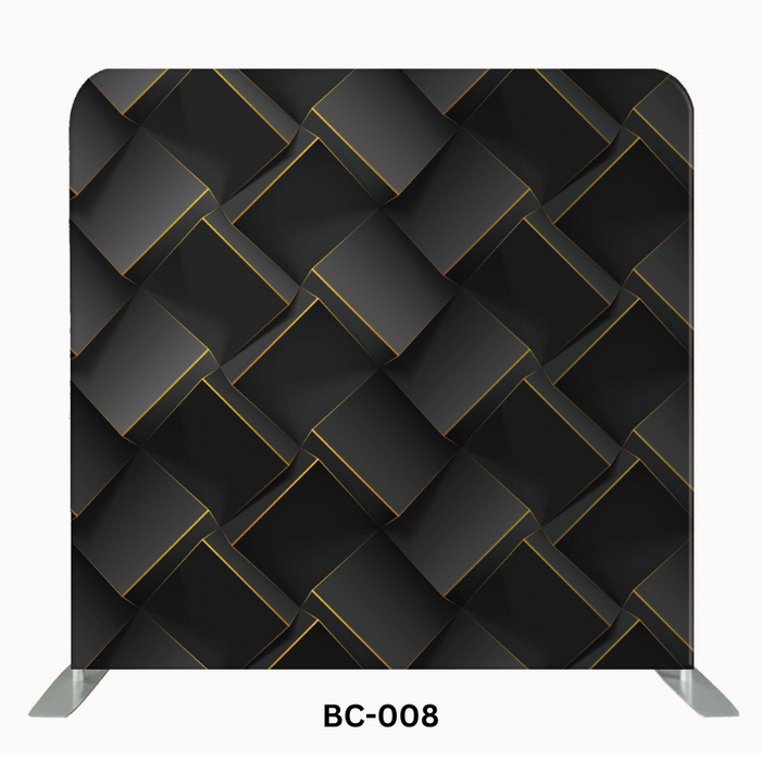 Customizable Photo Booth Backdrop – Choose Your Design, Sides & Frame Options