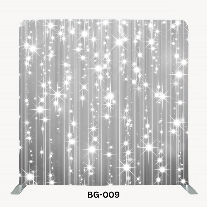Customizable Photo Booth Backdrop – Choose Your Design, Sides & Frame Options