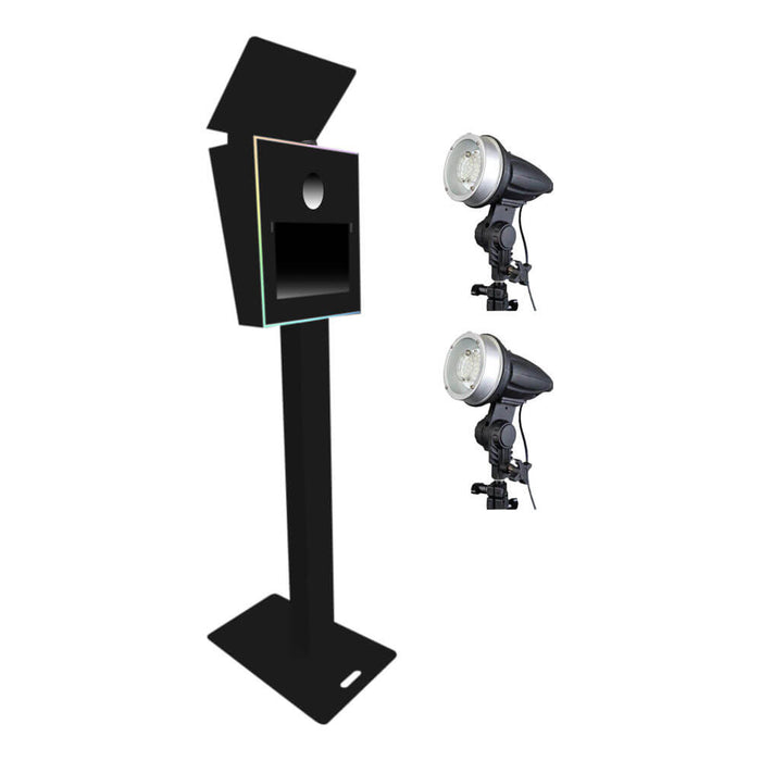 T11 2.5i LED Photo Booth Shell with 2 Strobe Flash (Fits 12.3" Microsoft Surface Pro 3-7+)