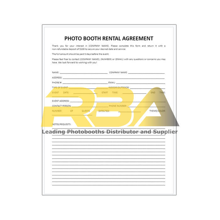 T20R (Razor) LED Photo Booth Basic Package (DS40 Printer)