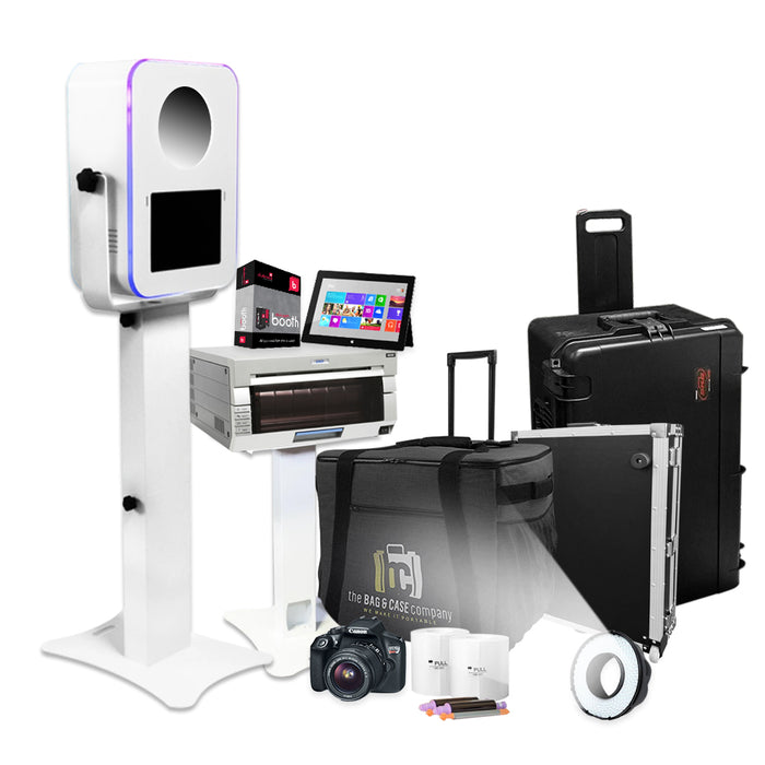 Paquete Business Premium T12 LED Photo Booth (impresora DS40)