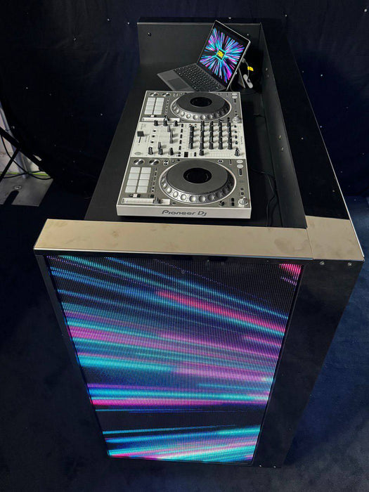 The Ultimate Digital LED Screen DJ Booth Facade