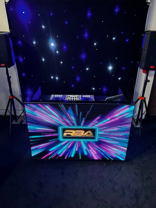 The Ultimate Digital LED Screen DJ Booth Facade