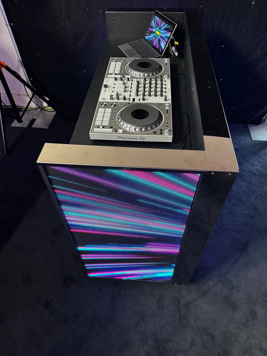 The Ultimate Digital LED Screen DJ Booth Facade