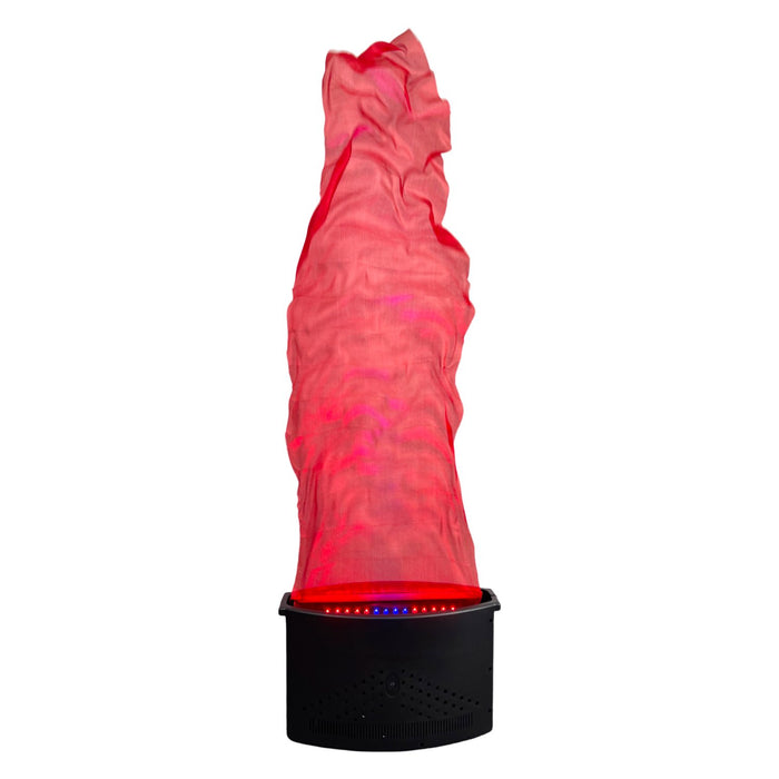 Juego artificial de 2 luces LED con efecto de llama de fuego de seda con estuche de carretera (1 estuche)