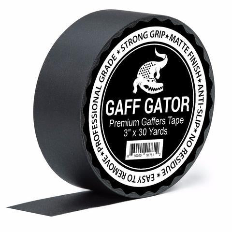 5 piezas Gaff Gator Premium 3" Gaffer Tape 30 yardas