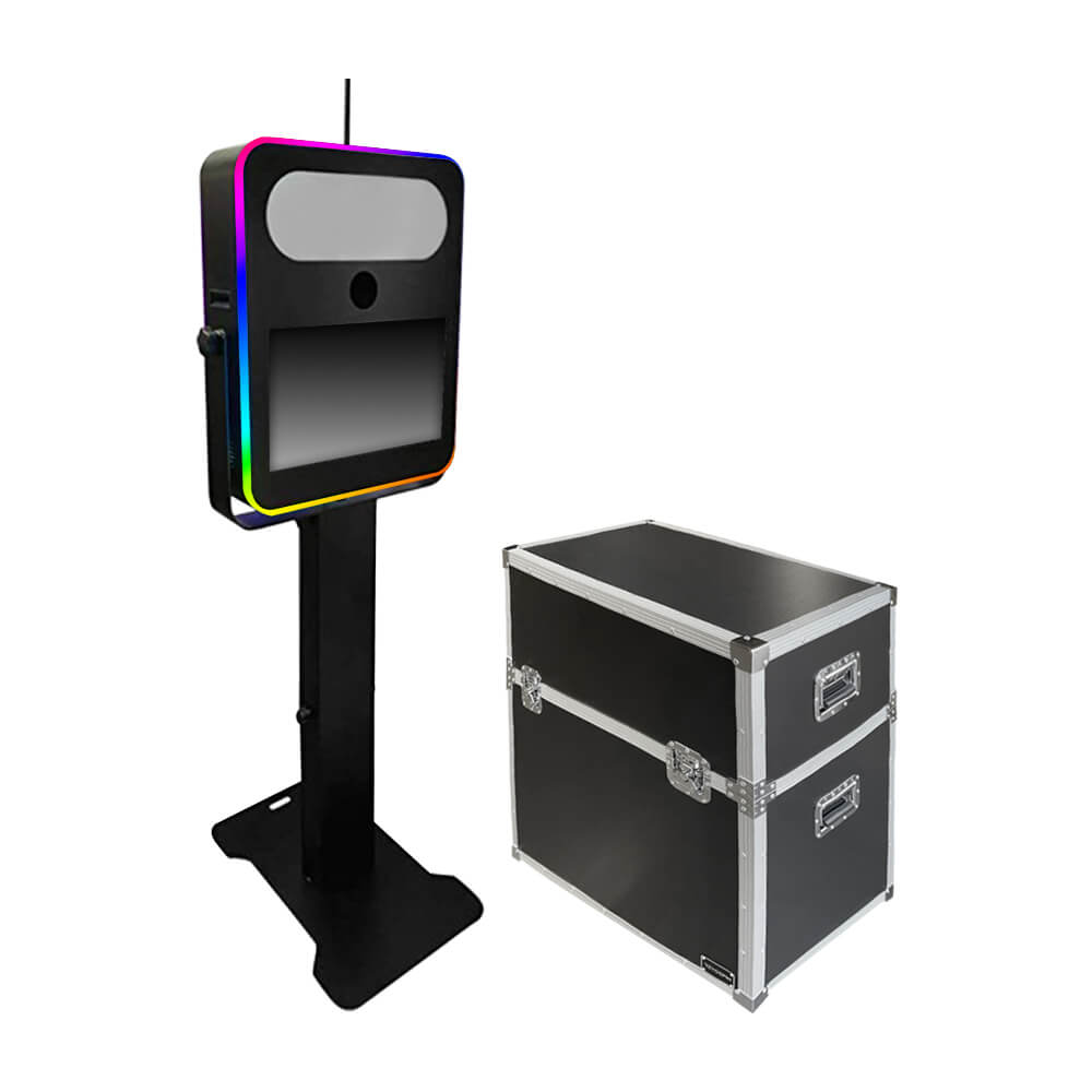 T20R LED Photo Booth Shell with Travel Road Case (Fits 21.5