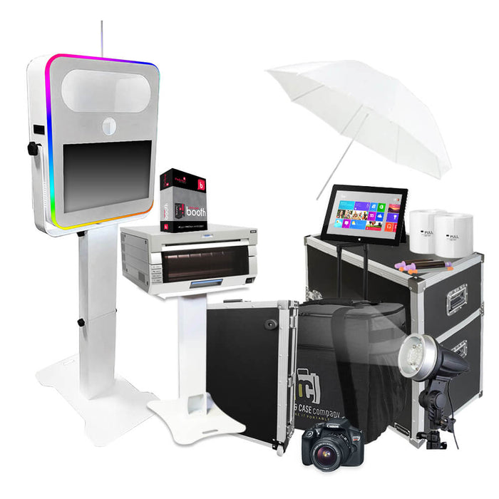 T20R (Razor) LED Photo Booth Business Premium Package (Impresora DS40)