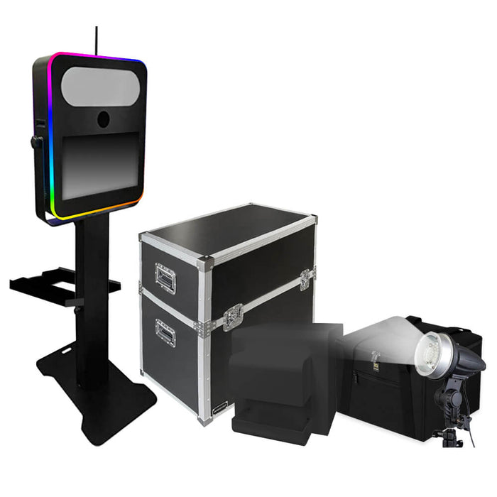 T20R (Razor) LED Photo Booth Professional Package (Fits 21.5" Acer Touchscreen Monitor)