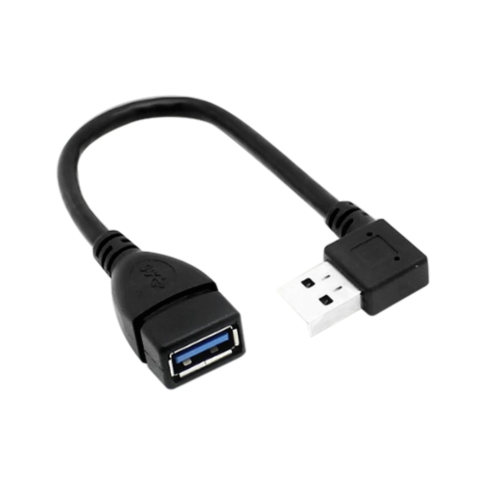 USB 3.0 Right Angle Male to Female Extension | RBA Booths